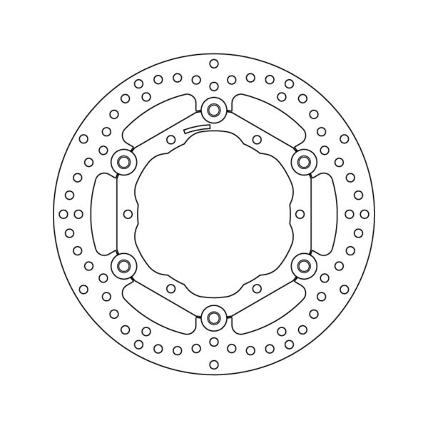 Brembo Serie Oro jarrulevy kelluva