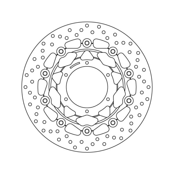 Brembo Serie Oro jarrulevy kelluva