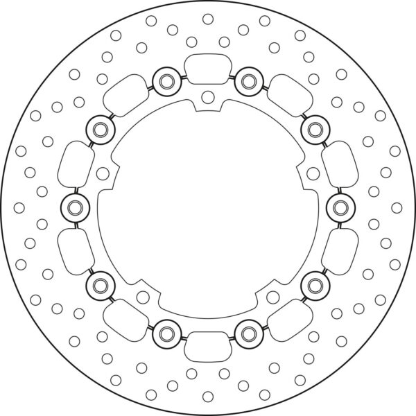 Brembo Serie Oro jarrulevy kelluva