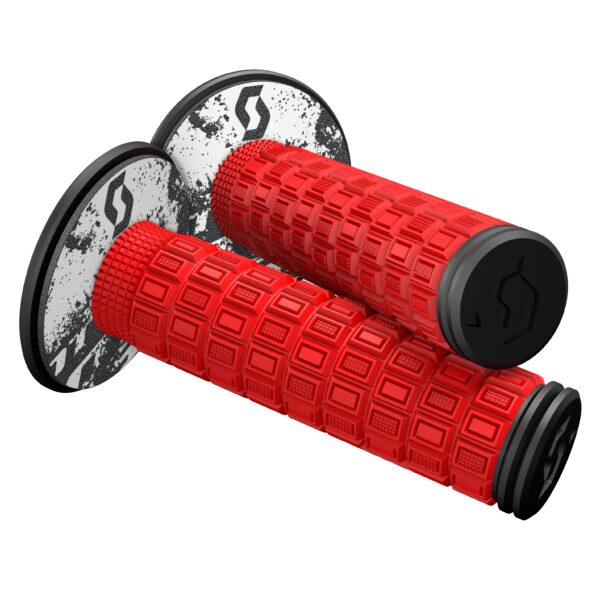 SCOTT Grip Mellow + Donut neon red/black